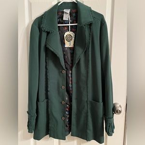 NWT Disney Alice Through the Looking Glass Mad-hatter over coat